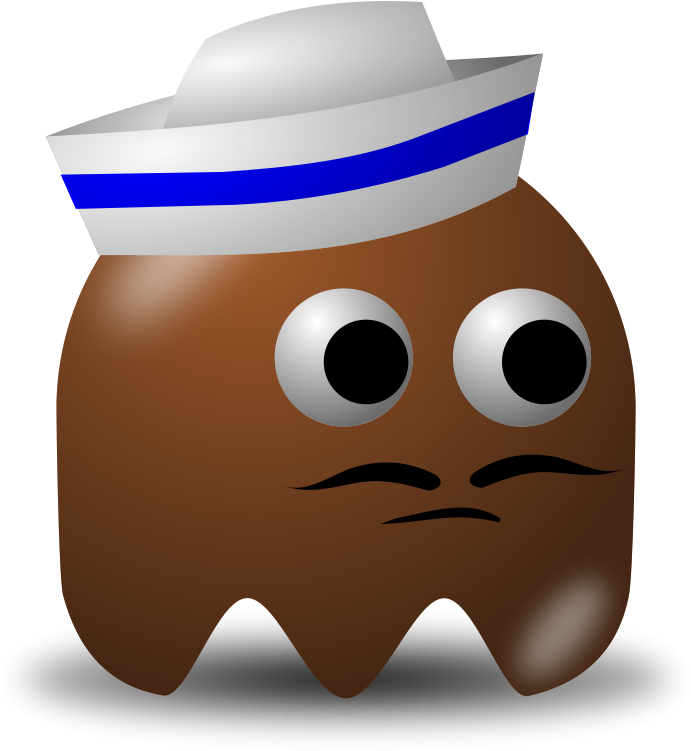 How To Set Use Cartoon Sailor Svg Vector (564x593), Png Download