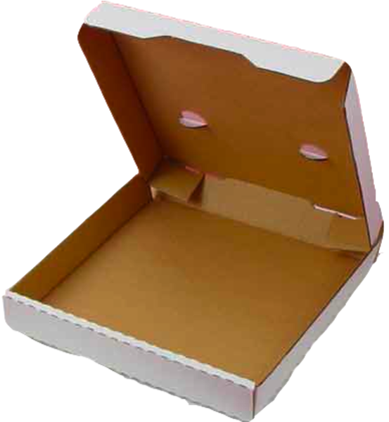 Open Empty Pizza Box (400x400), Png Download