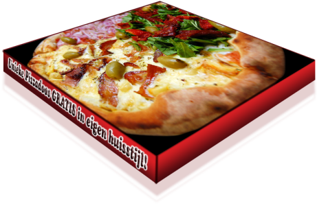 Our Pizza Boxes Are Made From Certified Materials - Pizza Box (500x383), Png Download