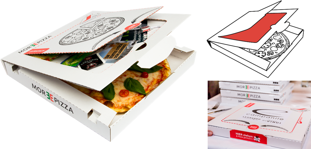 This Innovative Pizza Box Is More Than A Box - Pizza Box 2.0 (1231x592), Png Download
