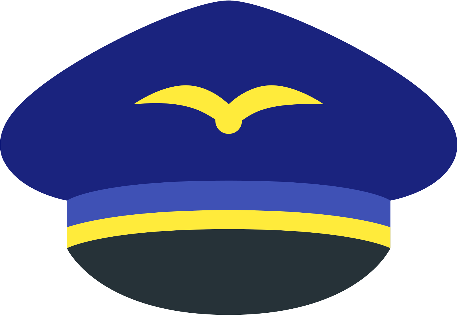 Pilot Hat Icon Png (500x500), Png Download