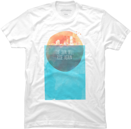 Watercolor Rose Geometric $25 By Mackstudios - Great Outdoors T Shirt (480x480), Png Download