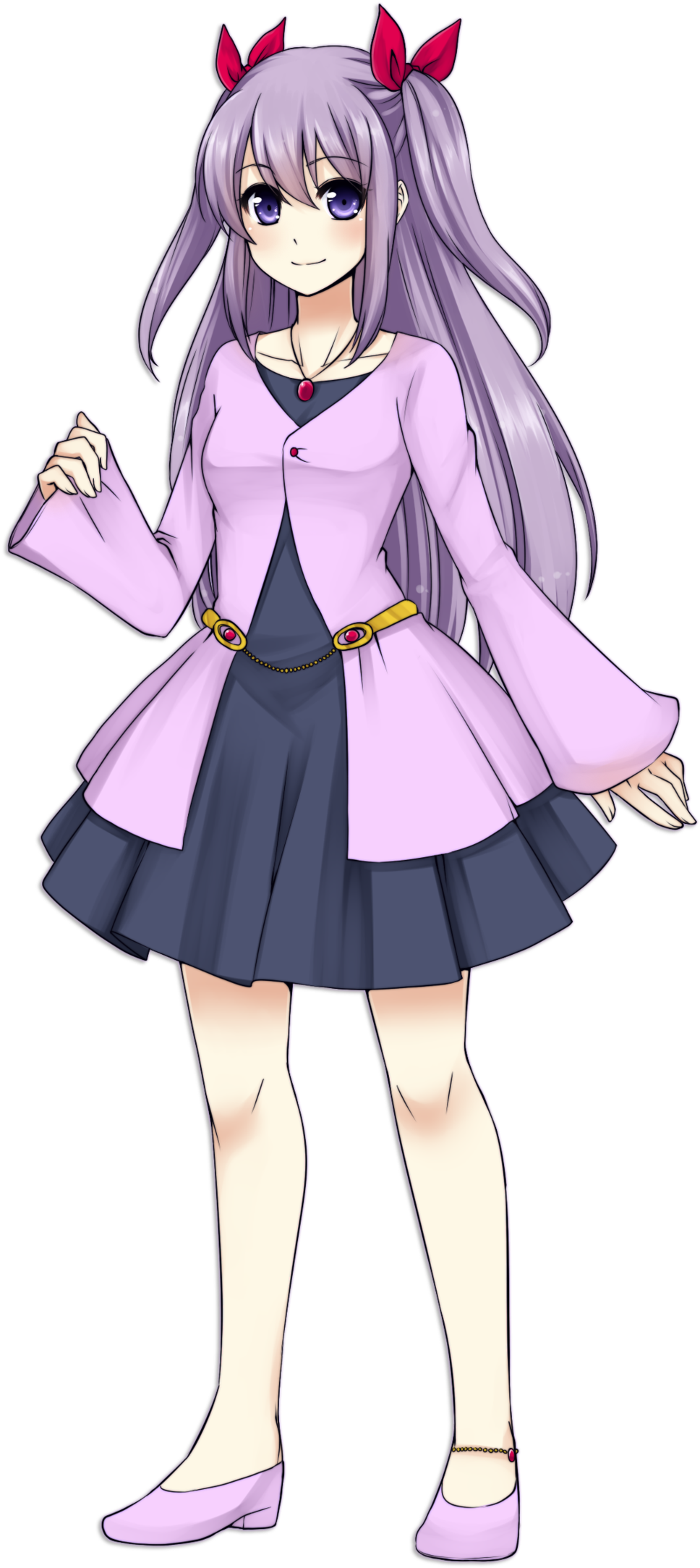 Murasaki Neko (1024x2189), Png Download