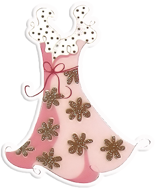 Pretty Girl Dress2 Scrap And Tubes - Illustration (400x500), Png Download