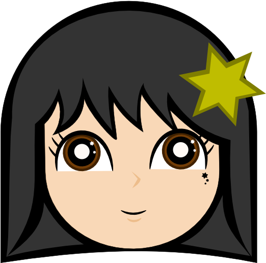 Graphic Free Library Cute At Getdrawings Com Free For - Girl Clip Art Faces (555x553), Png Download