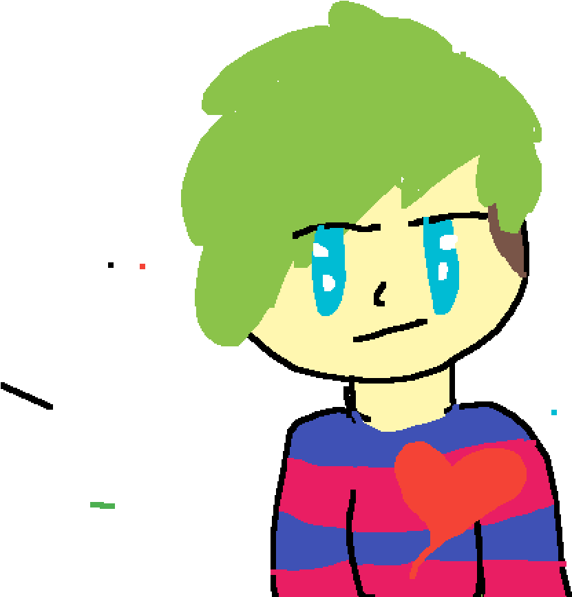 Sam For Undertale - Cartoon (1000x1000), Png Download