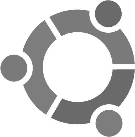 Ubuntu - Ubuntu White Icon Png (640x640), Png Download