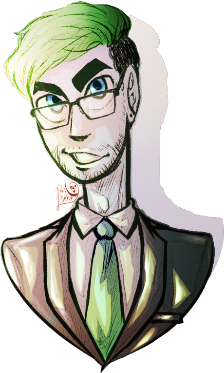 Drawings And Stuff - Jacksepticeye (498x810), Png Download