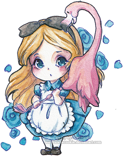 Alice - - Drawing (500x507), Png Download