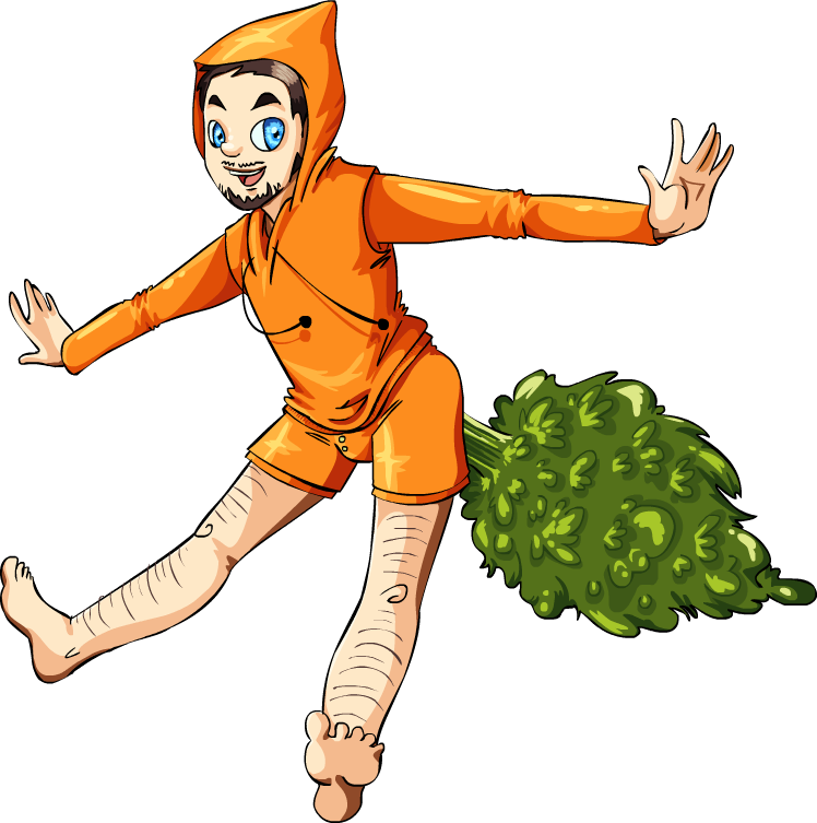 Jacksepticeye Images Carrot Jack Hd Wallpaper And Background - Wallpaper (748x753), Png Download