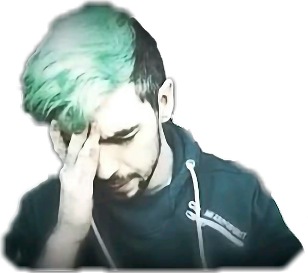 Jacksepticeye Sad (600x532), Png Download