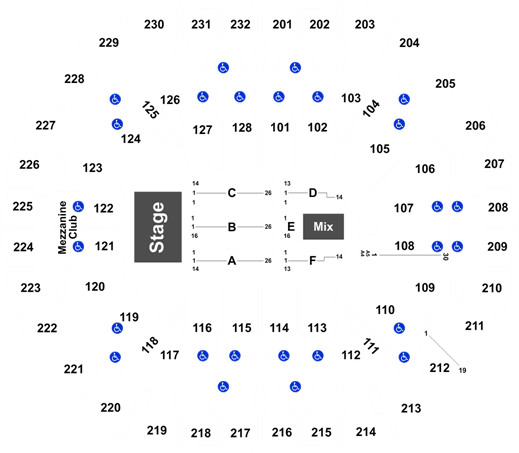 Oracle Arena Row G3 (525x461), Png Download