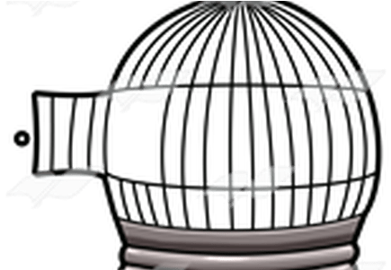Clip Art Free Bird With K Pictures Full Hq Wallpaper - Twitter In The Bird Cage (450x300), Png Download