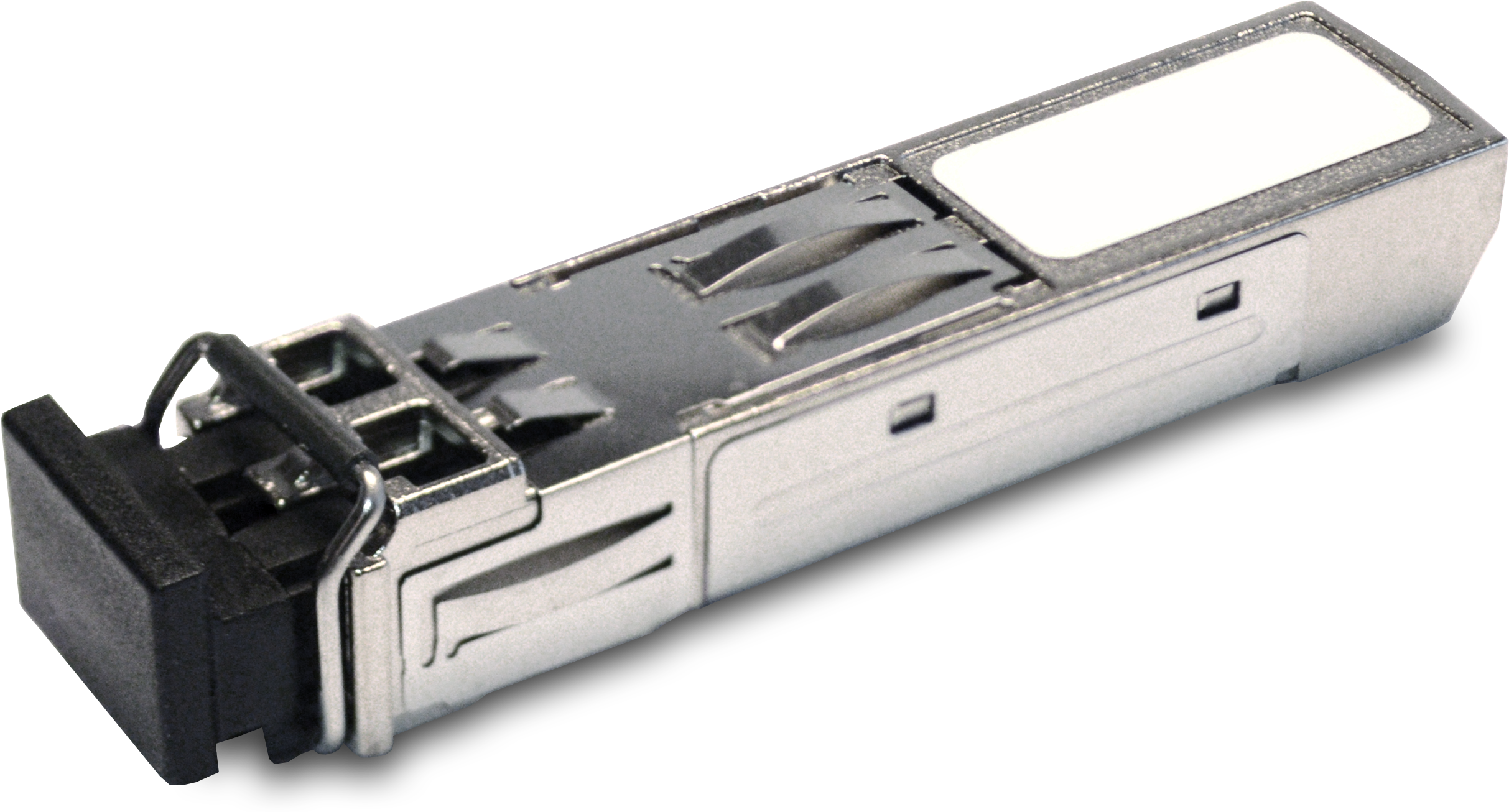 Transform Any Sfp Cage Into A Fiber Compatible Connector - Luminex Sfp Mmf Transceiver (2671x1343), Png Download