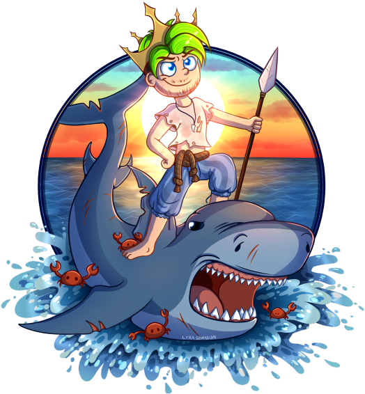 Art Of The Paragon Jacksepticeye Pinterest - Cartoon (540x590), Png Download