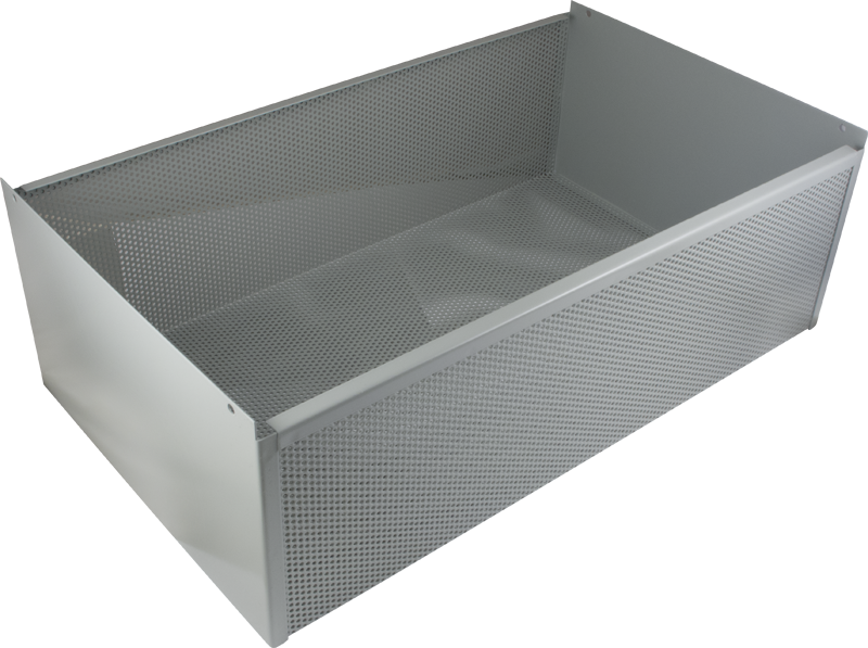 Hammond, Steel, 17" X 10" X - Storage Basket (800x597), Png Download