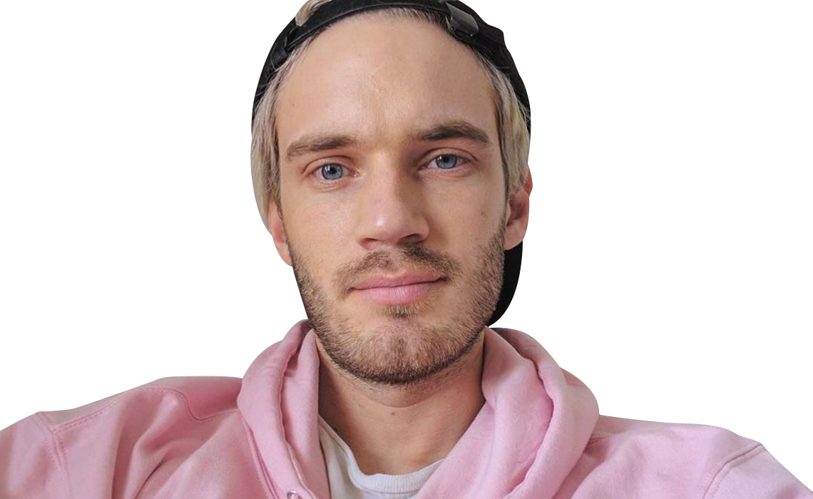 Pewdiepie - Lil Peep In Gucci (1140x700), Png Download
