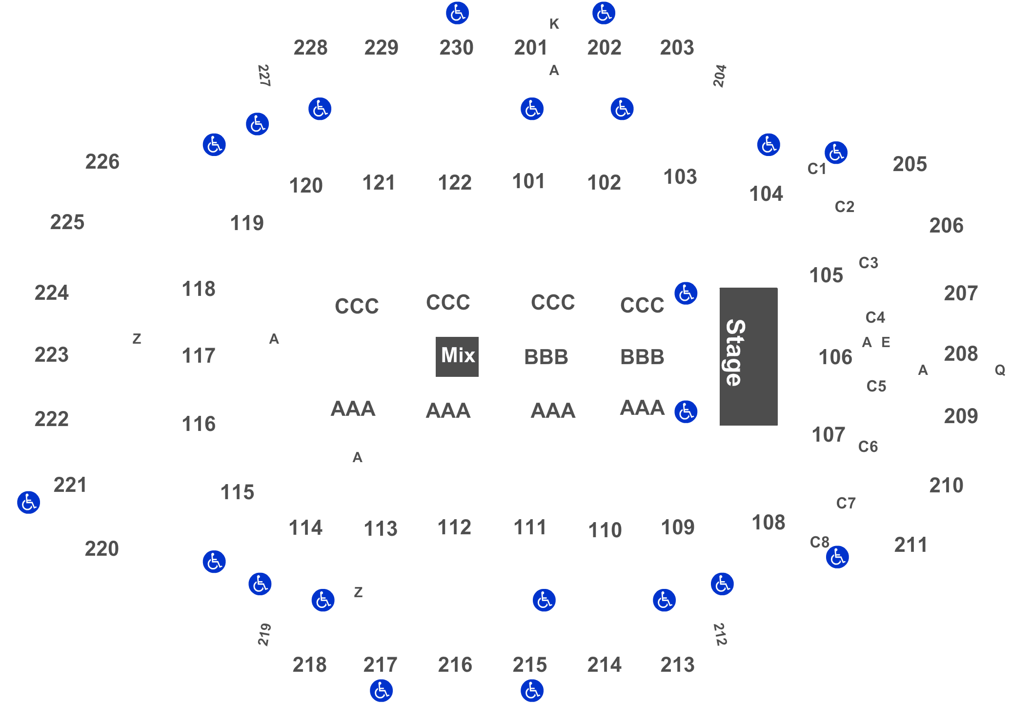 Legend - Gila River Arena Section 117 (2100x1480), Png Download