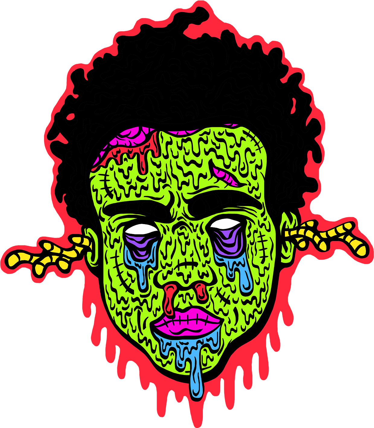 Zombie Childish Gambino - Donald Glover (1500x1500), Png Download
