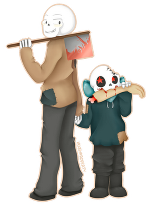 Photo - Spookyswap Papyrus (530x692), Png Download