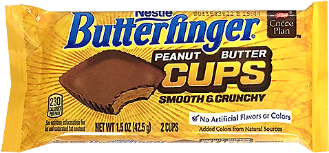 Butterfinger Peanut Butter Cups (500x500), Png Download