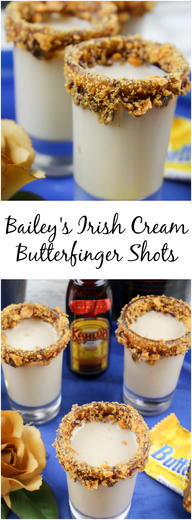 The Bailey's Irish Cream Butterfinger Shots Recipe - Cafepress Give Me Butterflies 5'x7'area Rug (650x1756), Png Download