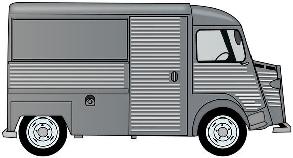 Car French Truck Van Truck Van Van Van Van - Truck (630x340), Png Download