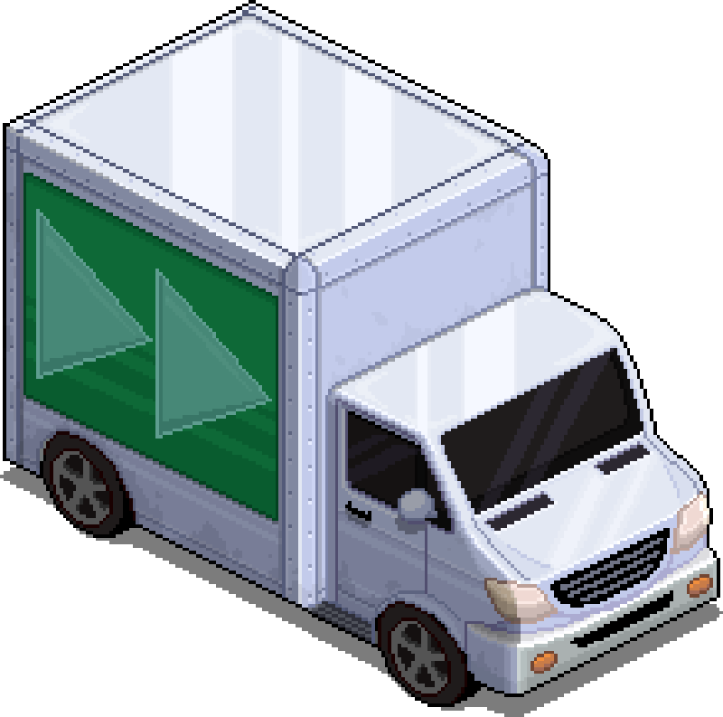 Speedy Delivery Truck - Model Car (800x793), Png Download