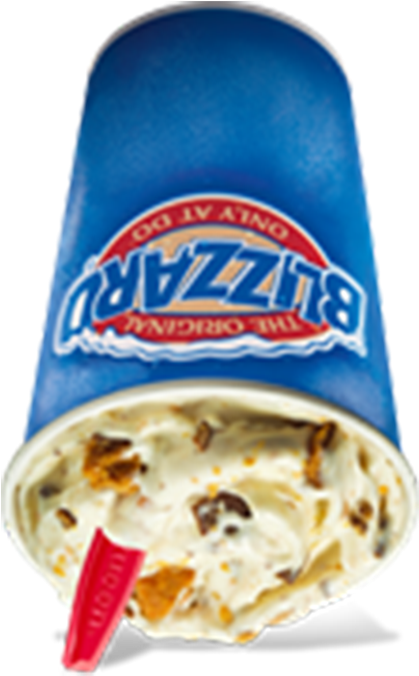 Butterfinger® Blizzard® Treat - Dairy Queen Skor Blizzard (940x940), Png Download