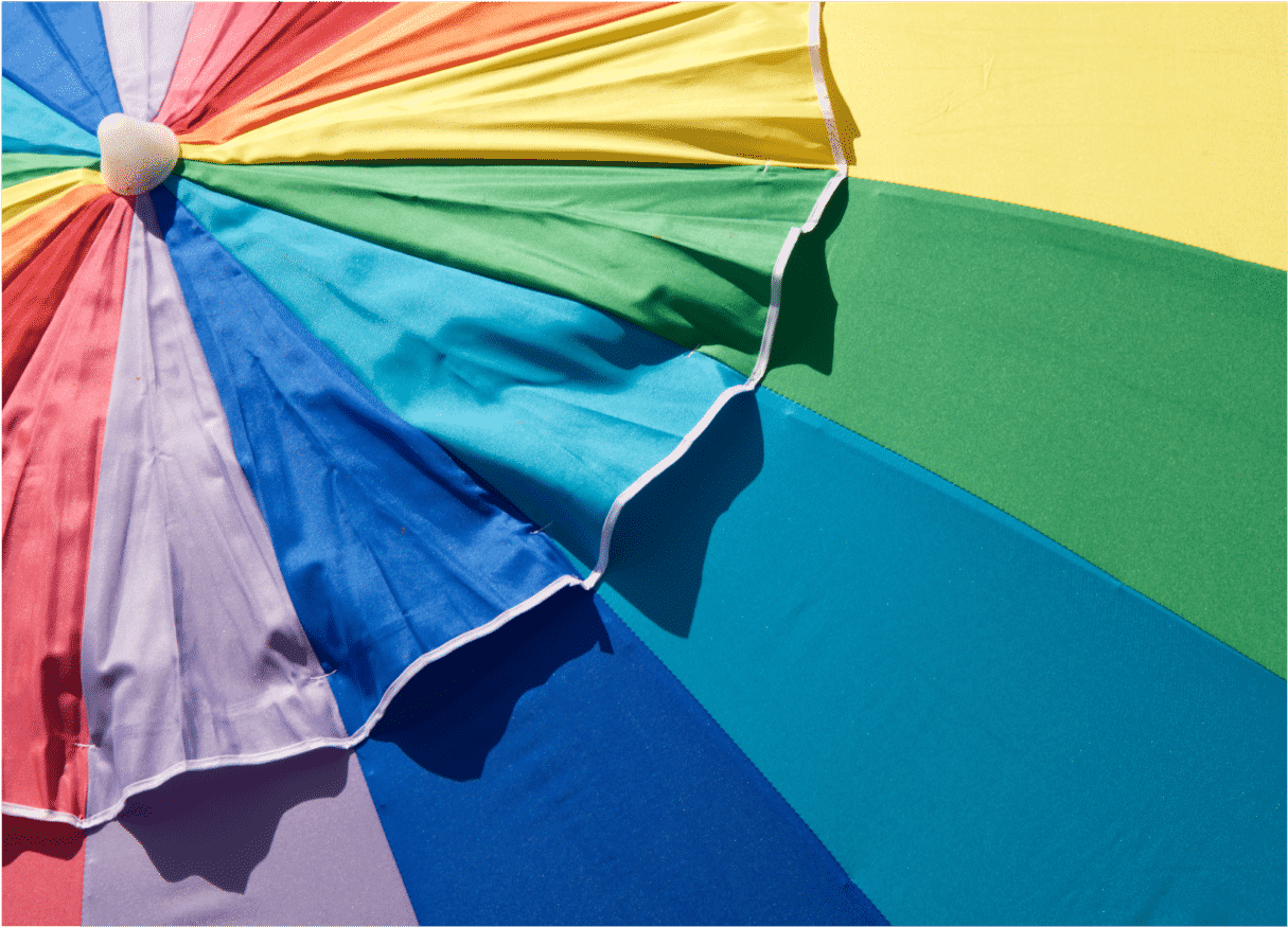 Beach Umbrella 101a Notecard - Beach (1440x1440), Png Download