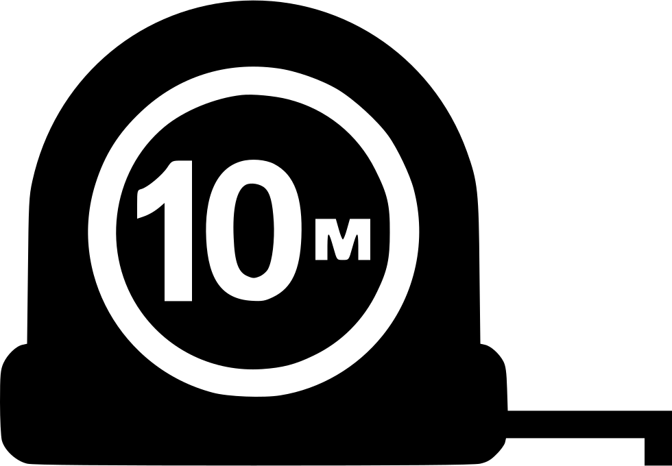 Measuring Tape - - Icon (980x680), Png Download