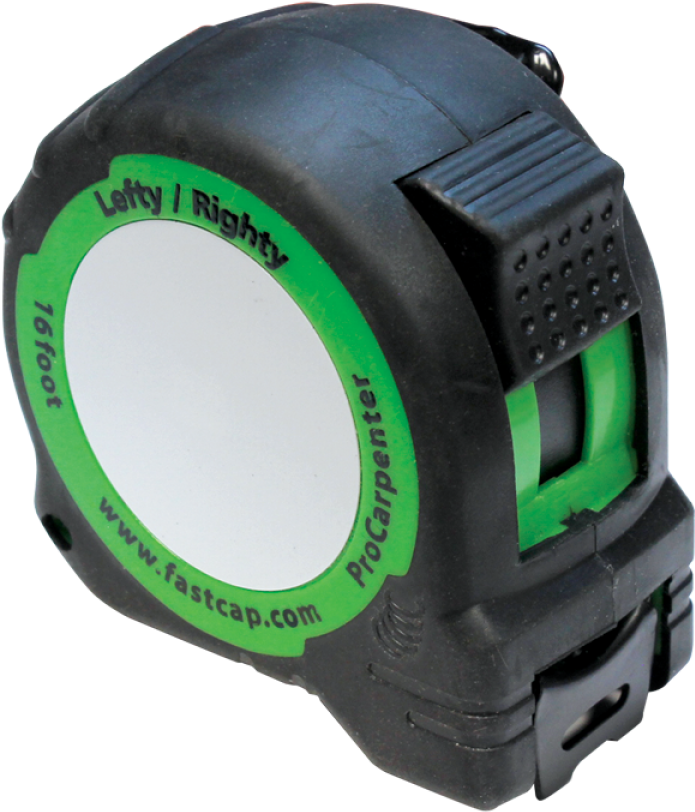 16' Ambidextrous Measuring Tape Fastcap Pssr-16 - Tape Measure (1200x1200), Png Download