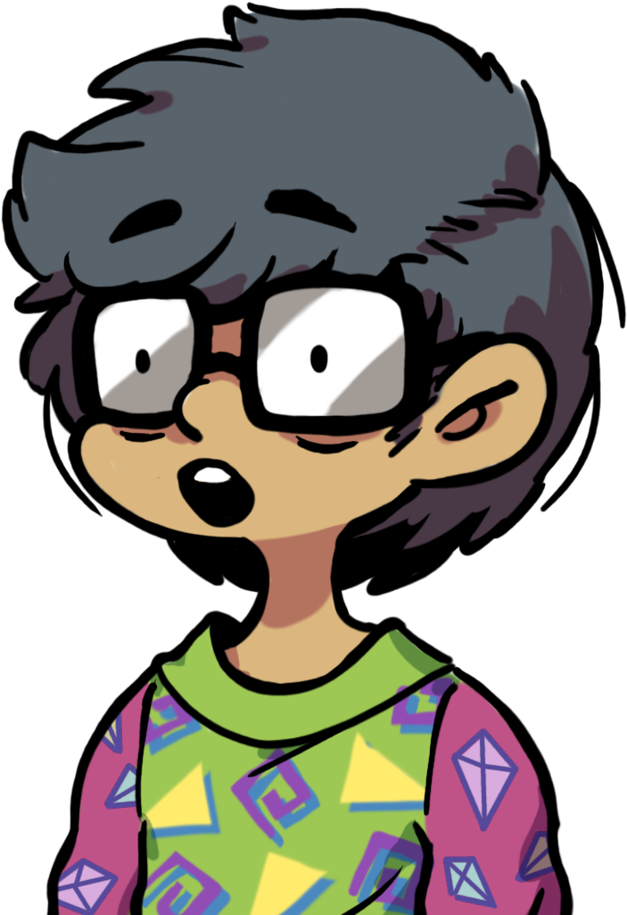 Nicebad Surprise - Cartoon (1624x1124), Png Download