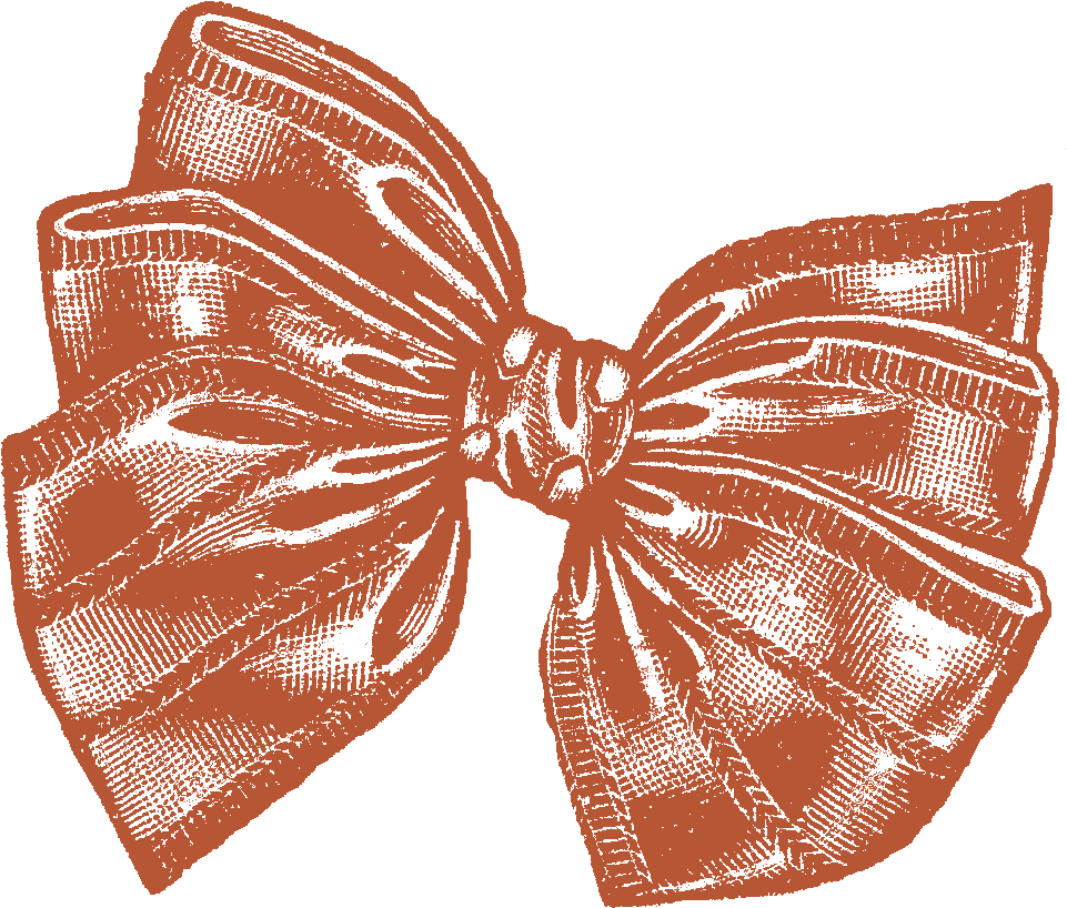 I've Posted The Original Bow Illustration Over At Digital - Vintage Bow Png (1015x878), Png Download