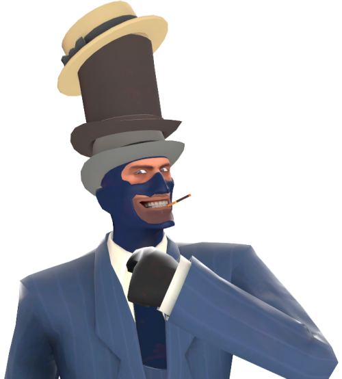 Gabe Newell Is Trying To Find A Way To Create A Burgeoning - Team Fortress 2 Hat Meme (500x554), Png Download