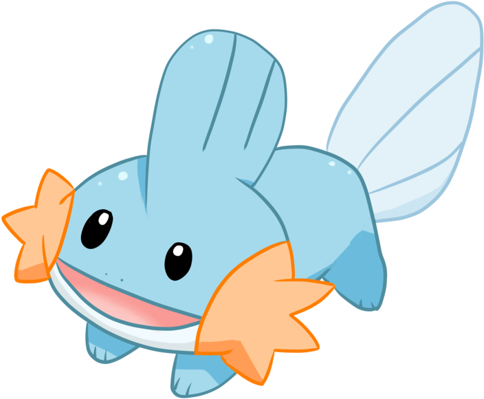 Mudkip Transparent Cute Graphic Royalty Free Library - Pokémon Que Tem Coroa Na Cabeça (900x750), Png Download