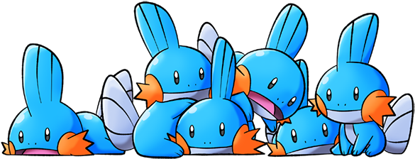 Http - //orig14 - Deviantart - Two 204 By - Png[/img] - Pokemon Mudkip (591x236), Png Download