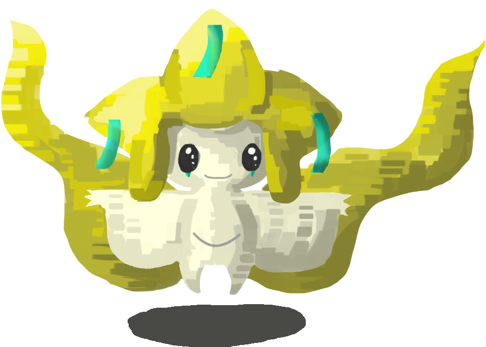 Jirachi For Sleepy Jirachi - Jirachi (1000x1000), Png Download