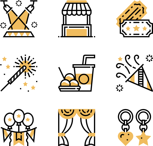 Circus Element - Icon (600x564), Png Download