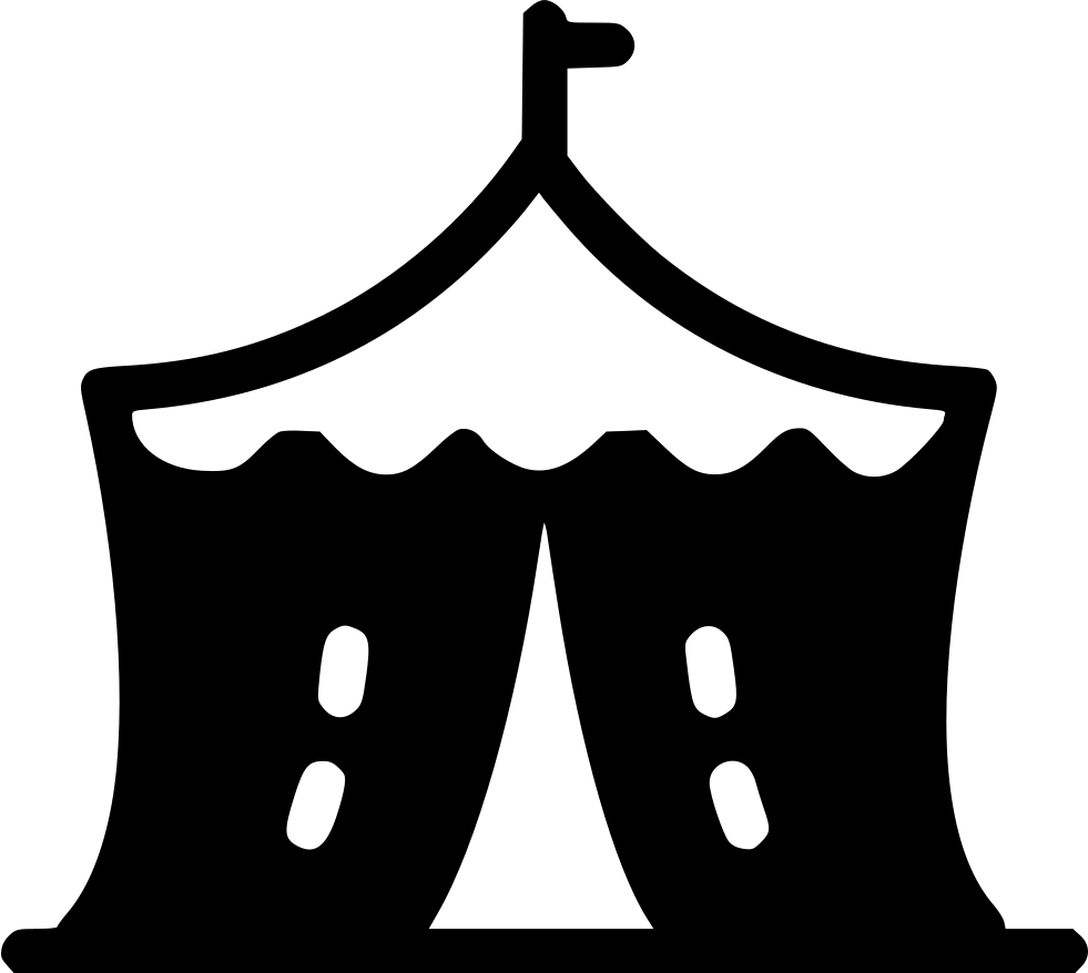 Circus Tent - - Tent (981x878), Png Download