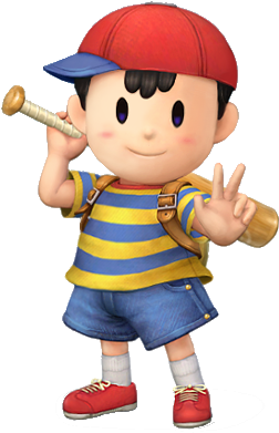 No Caption Provided - Ness Earthbound (341x399), Png Download