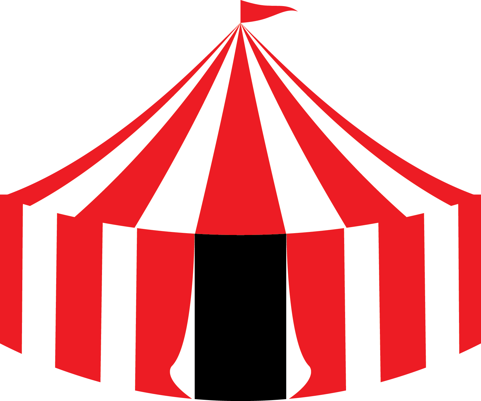 Circus Tent - Circus (1575x1314), Png Download