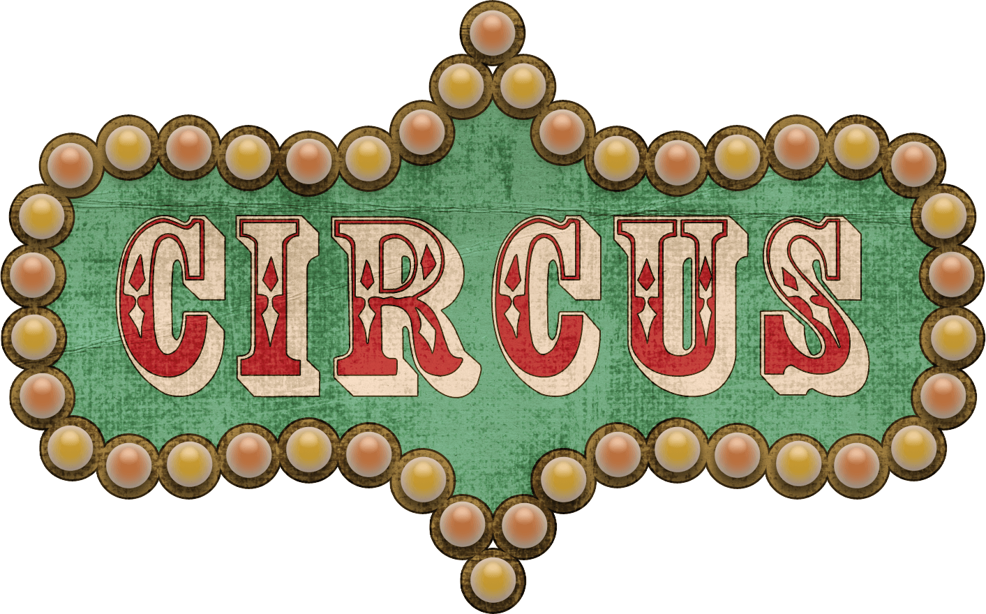 Circus Clipart Logo - Circus Png (1413x880), Png Download