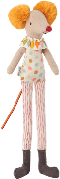Circus Tent With Mice - Maileg Mouse Stilt Clown (460x383), Png Download