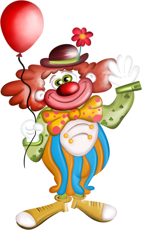 Vc Lunapark El17 Shadow - Payasos Dibujo Png (493x800), Png Download