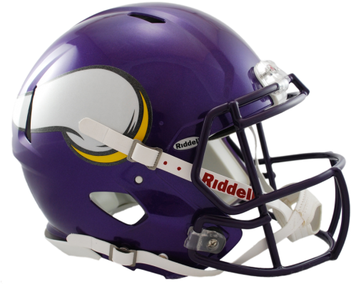 Winner Take All - Nfl Minnesota Vikings Revolution Speed Mini Helmet (505x490), Png Download