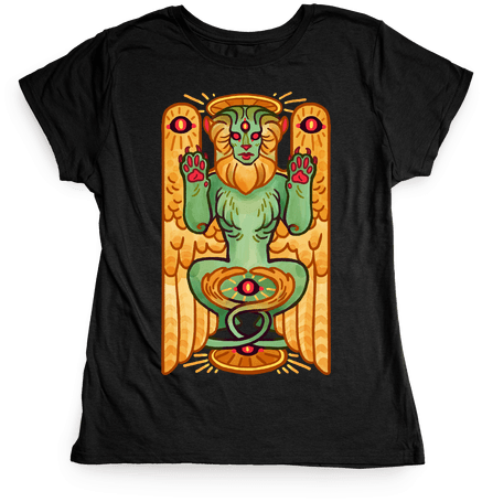 All Seeing Sphinx Womens T Shirt - Shirt (484x484), Png Download