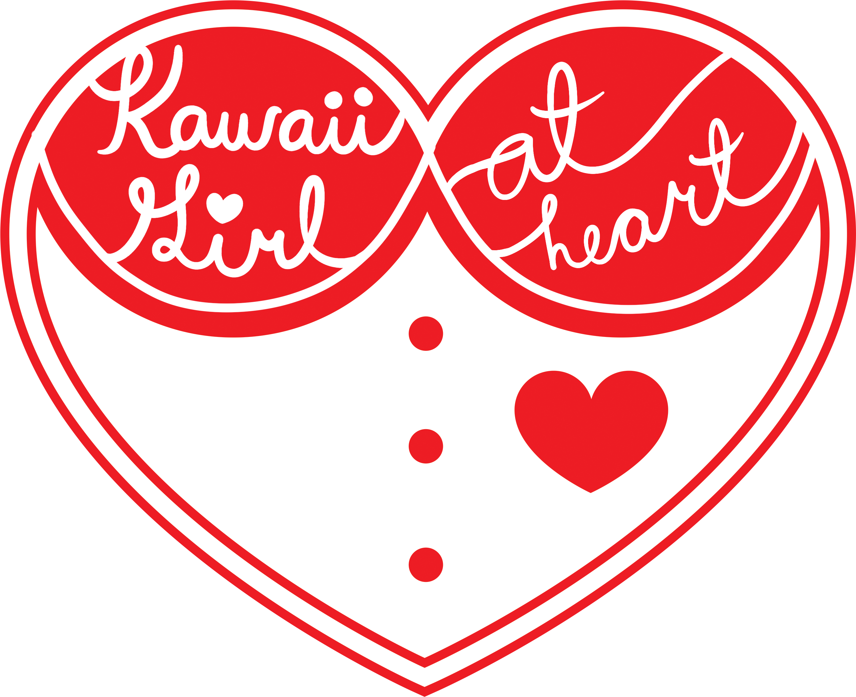 Kawaii Girl At Heart - Girl (3000x3000), Png Download