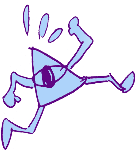 The Friendly All-seeing Eye Of The Illuminati - Zazzle Wirklichkeits-plektrum Plektrum (469x498), Png Download