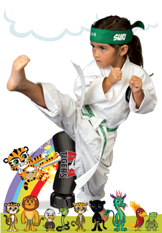 Ata Tigers Classes - Ata Martial Arts (317x466), Png Download